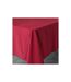 Nappe en Coton Mistraline 140x240cm Bordeaux