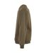 Mens crew neck plain sweatshirt olive Build Your Brand-4