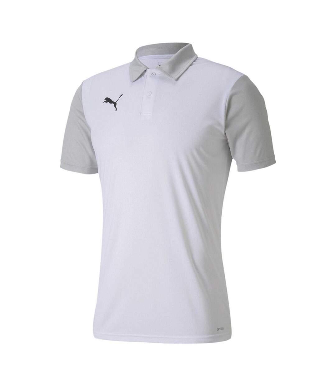Mens Teamgoal 23 Sideline Polo Shirt White Grey Puma-2