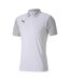 Mens Teamgoal 23 Sideline Polo Shirt White Grey Puma-2