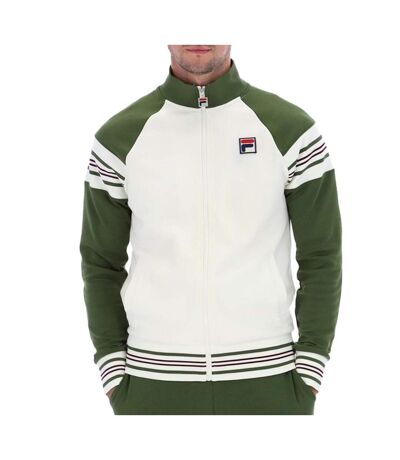 Veste de survêtement blanc/vert homme fila ferarra - l