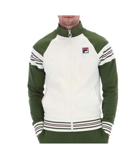 Veste de survêtement blanc/vert homme fila ferarra - l