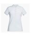 Brook Taverner Womens/Ladies Arlington Cotton Polo Shirt (White) - UTPC5221