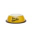 Joules Bone Appetite Dog Bowl (Yellow/White) (One Size) - UTBZ5009