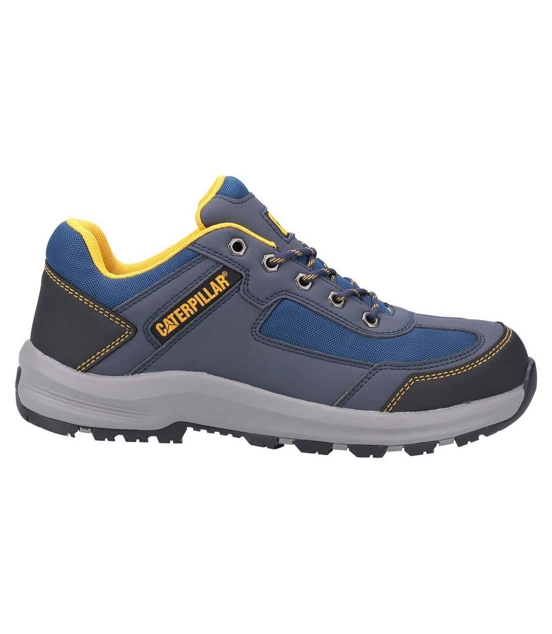 Mens elmore safety trainers navy/grey Caterpillar-4