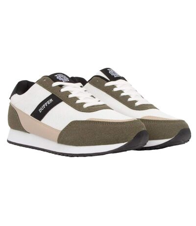 Mens spence trainers green Duffer