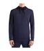 Mens Terrace Half Zip Hoodie Peacoat Black Umbro-1