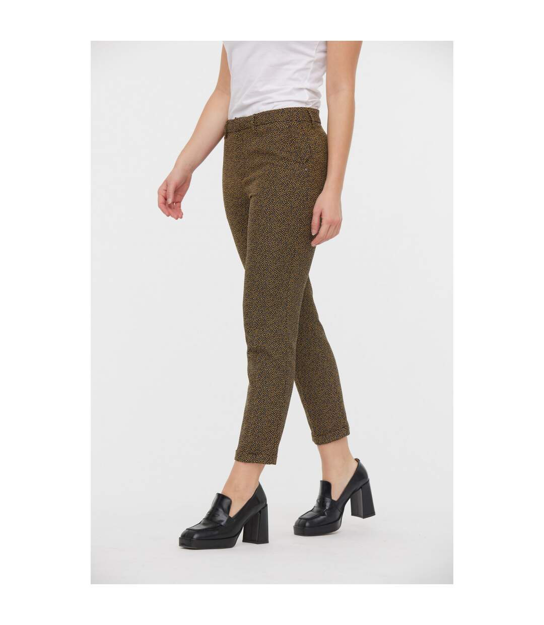 Pantalon polyester chino JANIS