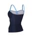 Haut de tankini aceana femme bleu marine / bleu clair Regatta