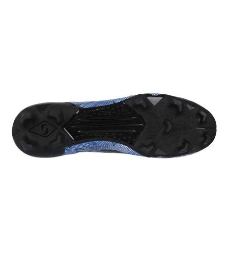 Chaussures De Foot Pour Terrain Ferme Motif/style À Rayures Homme Noir Bleu Sondico