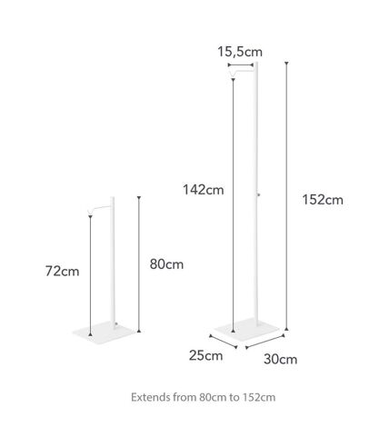 Support hauteur ajustable pour lanterne Tower