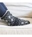 Isotoner Chaussettes d'intérieur homme maille fourrées - picots antidérapants-2