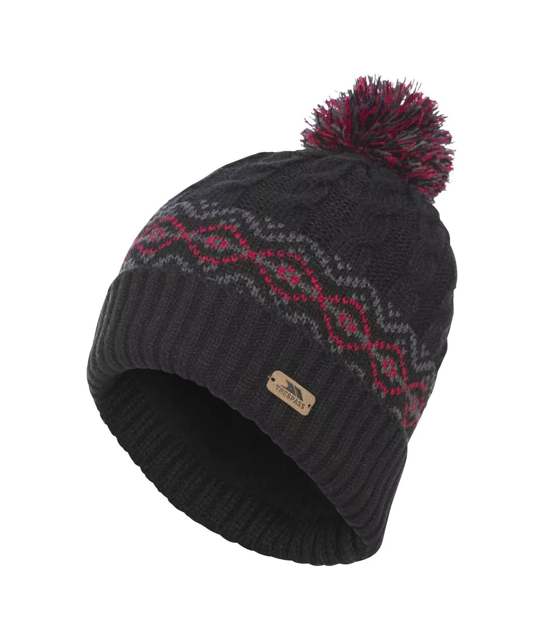 Bonnet Andrews Homme Noir Trespass-2