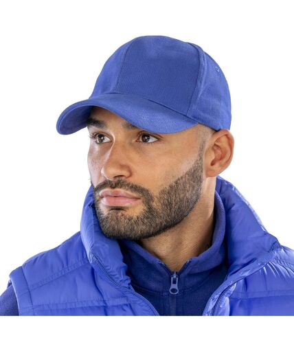Result Headwear Unisex Adult Pro Style Heavy Drill Cap (Royal Blue)