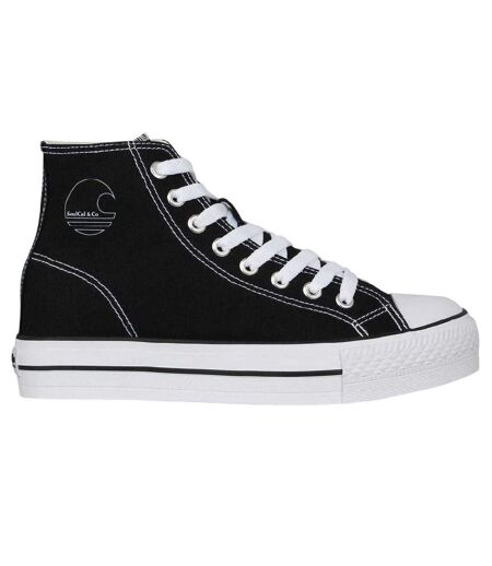Baskets Montantes Femme Noir Blanc SoulCal