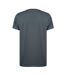 Mens performance recycled t-shirt charcoal Tombo