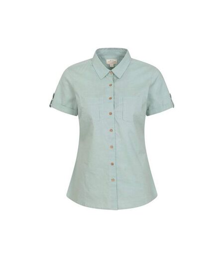Mountain Warehouse Womens/Ladies Coconut Short-Sleeved Shirt (Green) - UTMW197