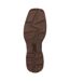 Mens Rebel Full Grain Leather Waterproof Cowboy Boots Russet Durango-4