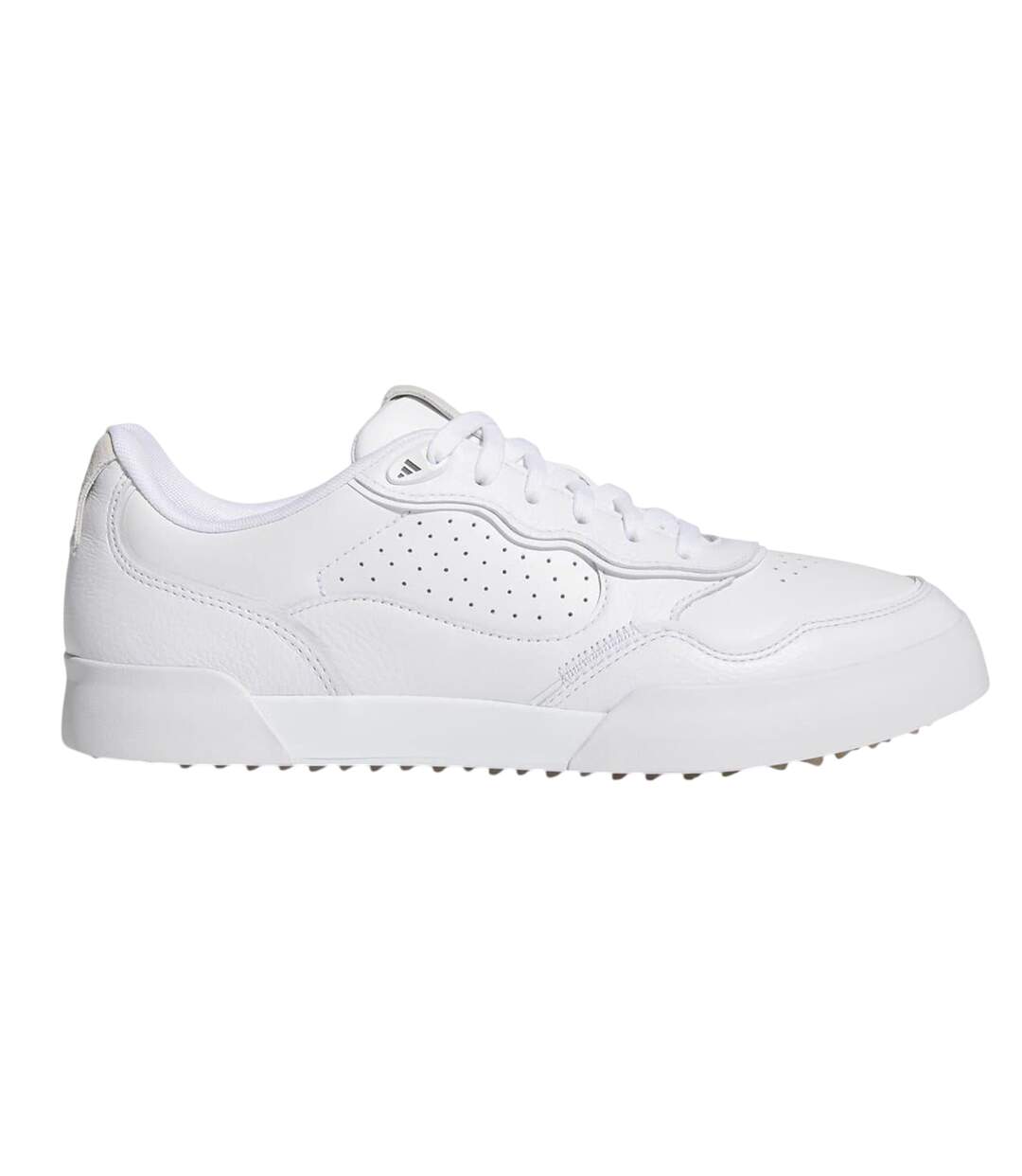 Chaussures De Golf Sans Pointes Motif/style Lisse Retrocross Homme Blanc Gris Adidas-1