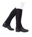 Unisex Suede Half Chaps Ii Black Dublin-2