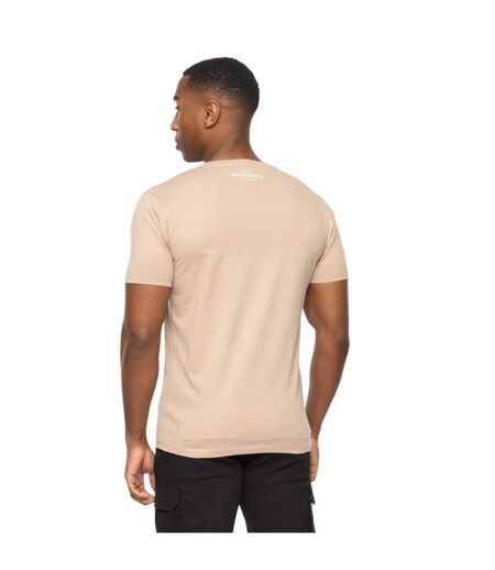Mens wilsby t-shirt stone Crosshatch