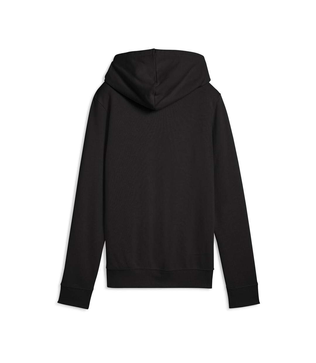 Sweat à capuche noir homme puma metallic hoodie-2