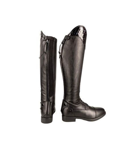 Bottes D´équitation Aliano Femme Noir Bleu Hy