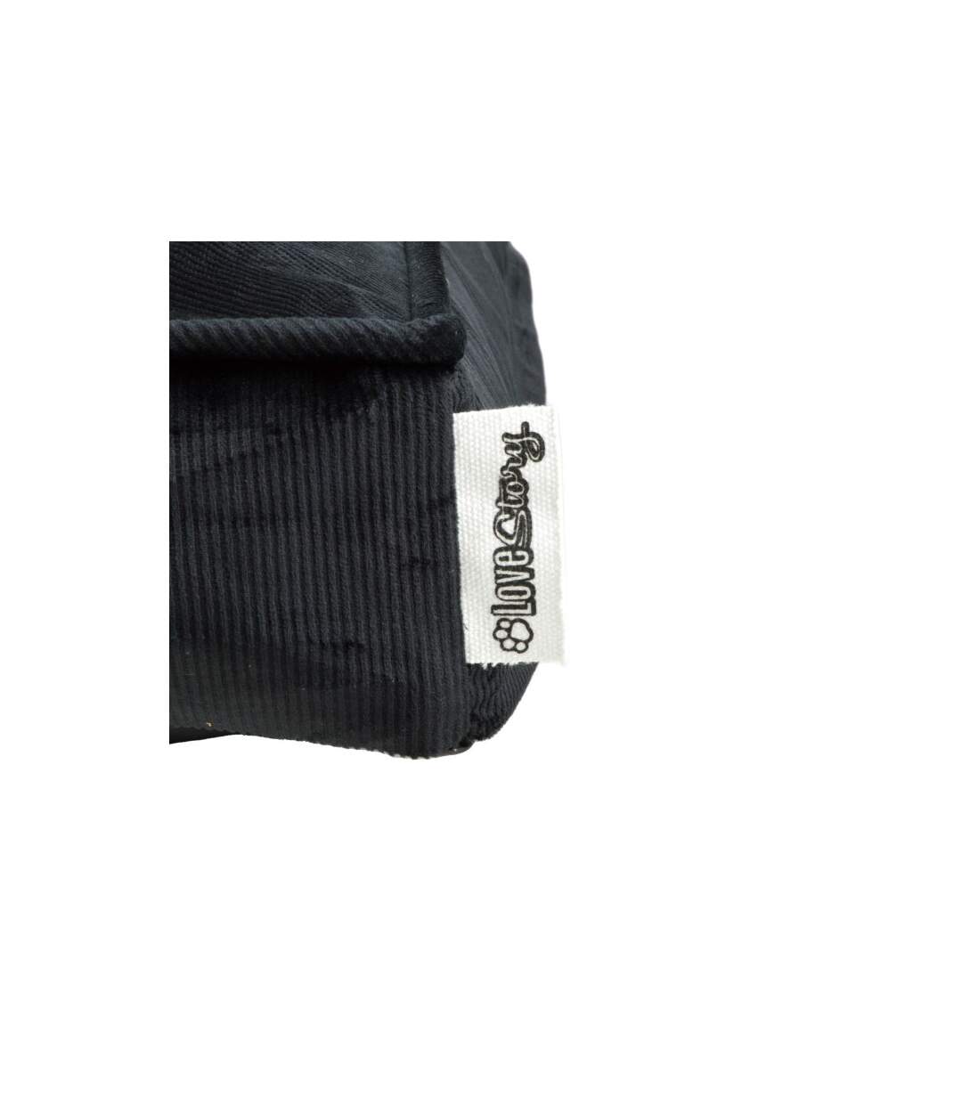 Coussin Pour Chien & Chat Velours Crafty 69cm Noir-2