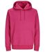 Sweat à capuche - JACK&JONES - Unisexe - JJ3902 - rose fuchsia