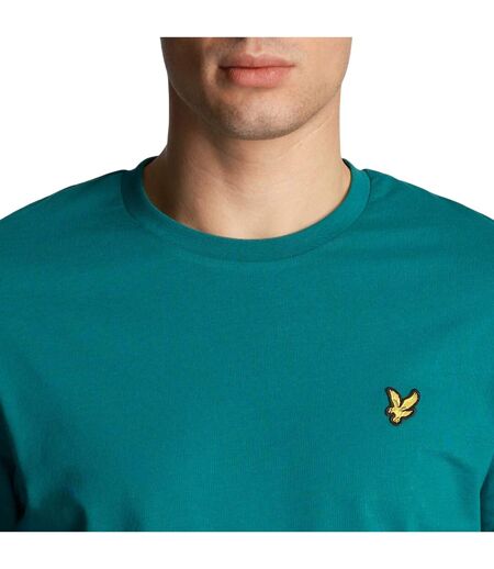 T-shirt Uni Homme Vert Lyle & Scott