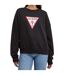 Sweat Motif/style Triangle Femme Noir Guess-1