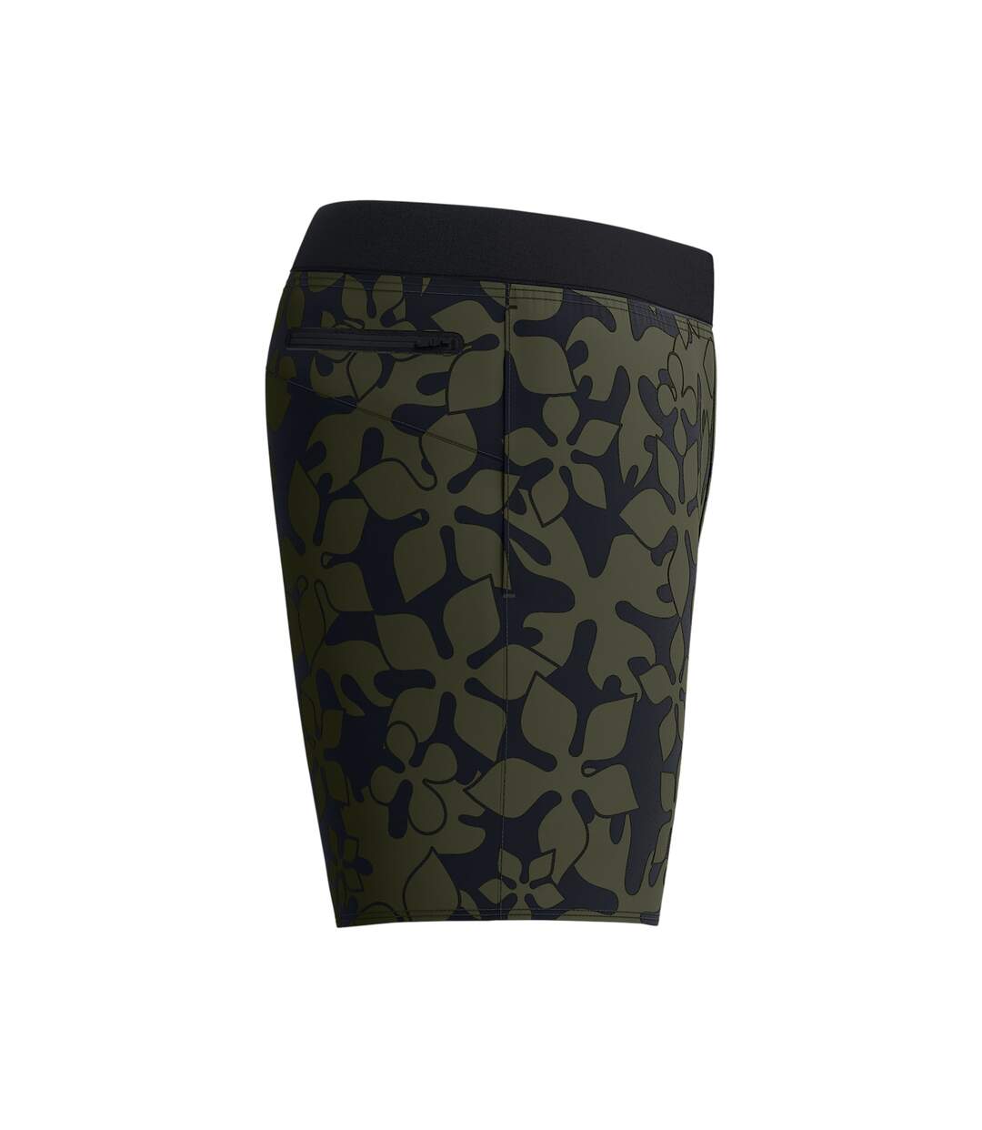 Mens Lookout Leaves Swim Shorts Dark Green Speedo-4