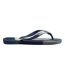Tongs Top Logomania Femme Bleu Indigo Havaianas-1