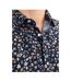 Chemise Manches Courtes Motif/style Imprimé Petites Fleurs Homme Bleu Nuit Jack And Jones-4