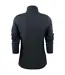 Womens/ladies Powerslide Zipped Sweat Jacket Black Printer RED-2