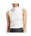 Haut blanc femme adidas ruched crop-1