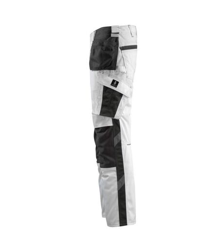 Blanc Anthracite Foncé Mascot
