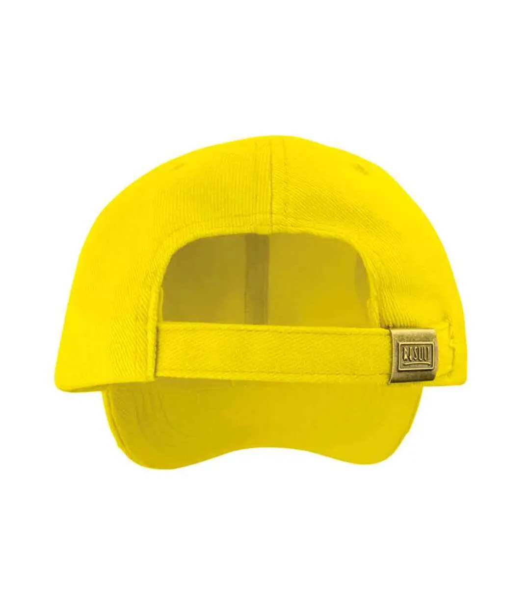 Casquette à profil bas en coton pour enfants jaune Result Headwear-2