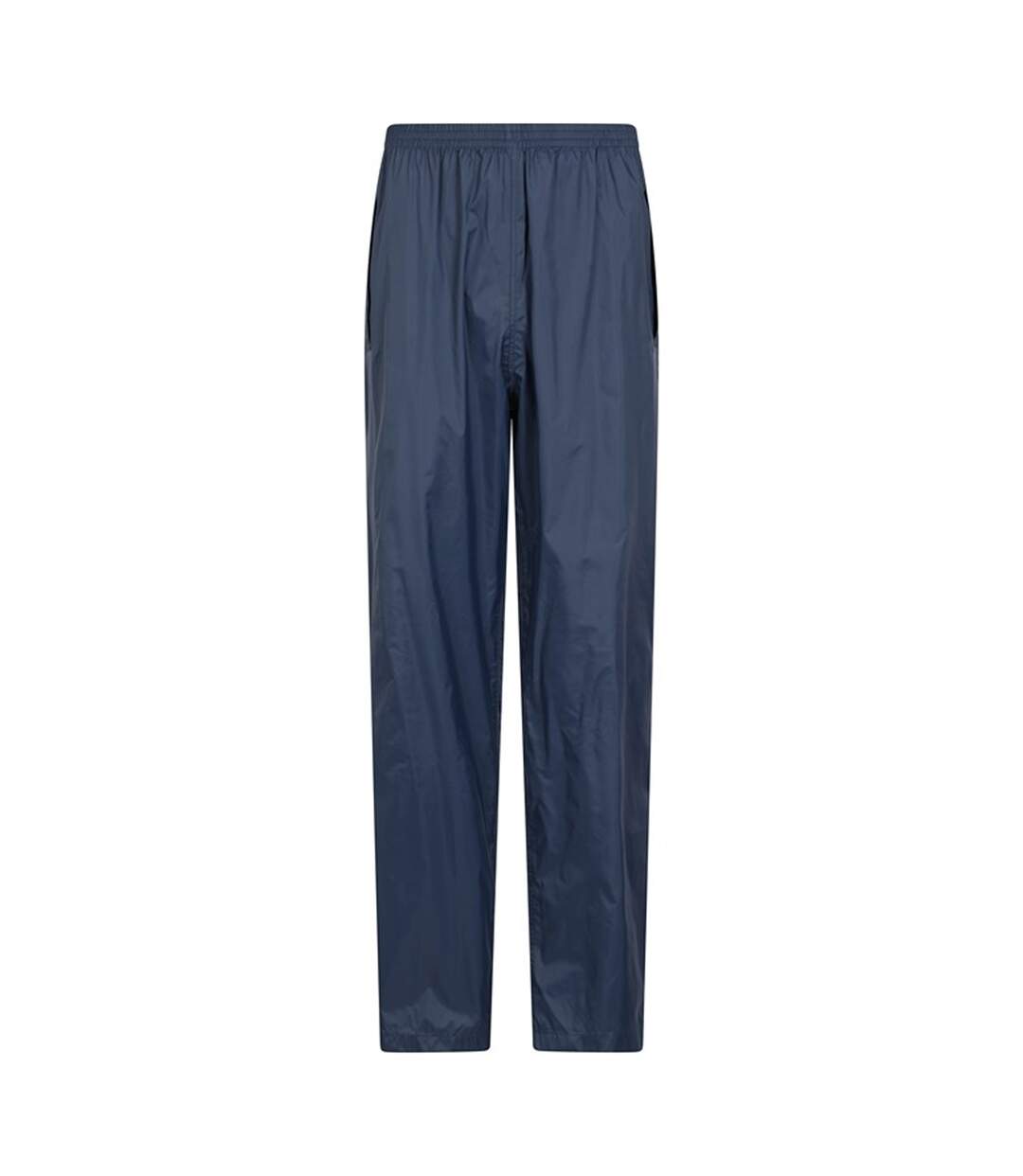 Mens Pakka Waterproof Over Trousers Navy Mountain Warehouse-1