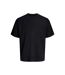 T-shirt Barron Homme Noir Jack And Jones-2