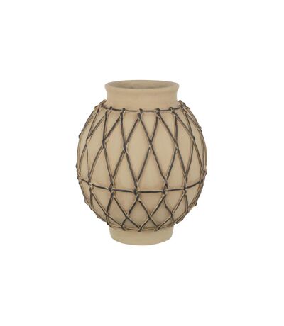 Cache-Pot en Ciment Berbere 30cm Beige