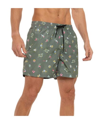 Short de bain homme allover imprimé Burt26 Vondutch