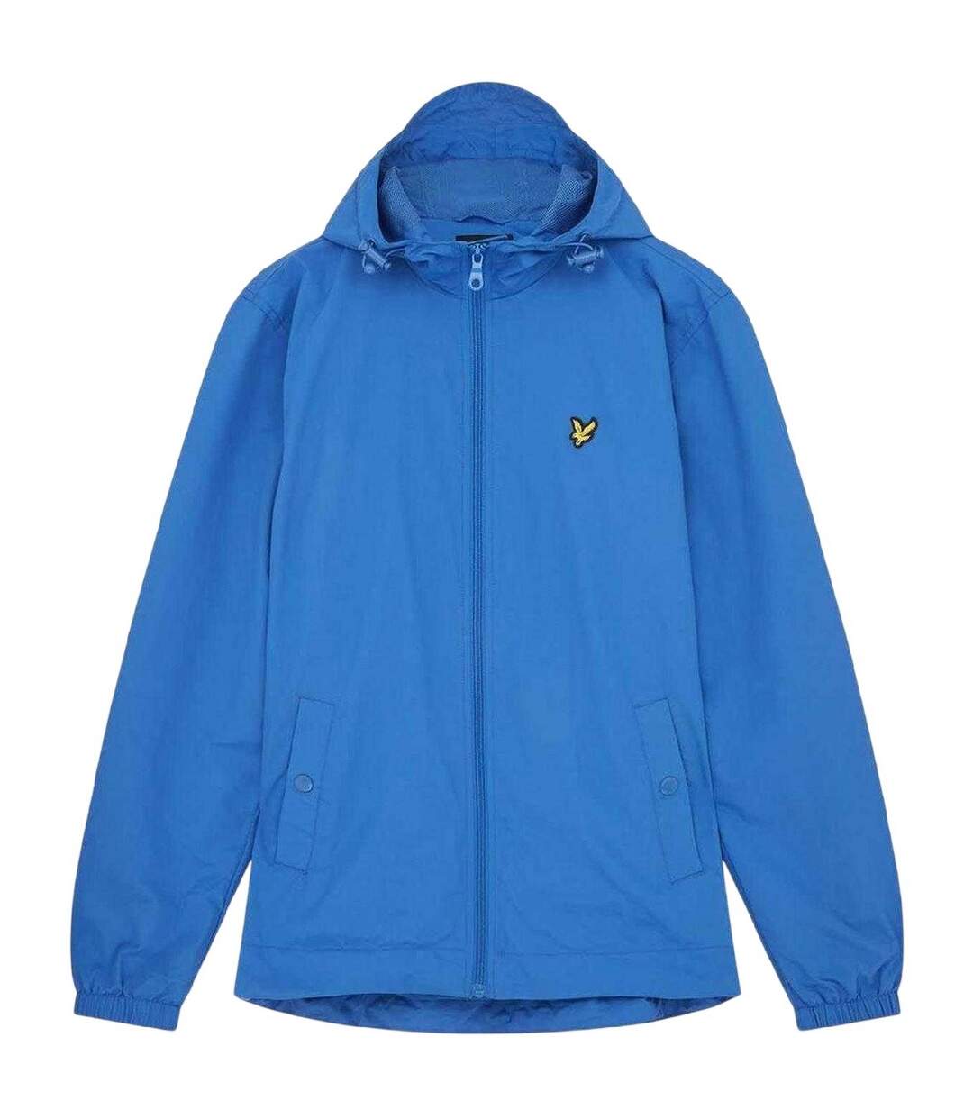 Mens Water Resistant Hooded Jacket Blue Lyle & Scott-2