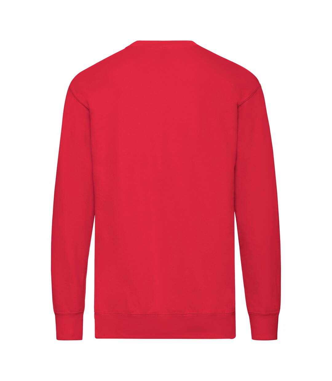 Sweat Manches Cousues Adulte Rouge Fruit Of The Loom-2