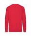 Sweat Manches Cousues Adulte Rouge Fruit Of The Loom-2