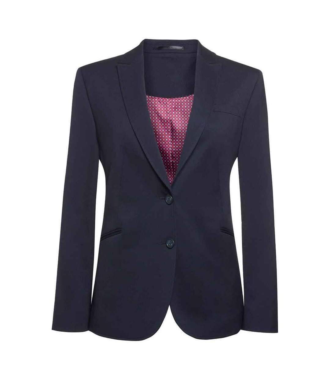 Veste de costume eclipse cordelia femme bleu marine Brook Taverner-1