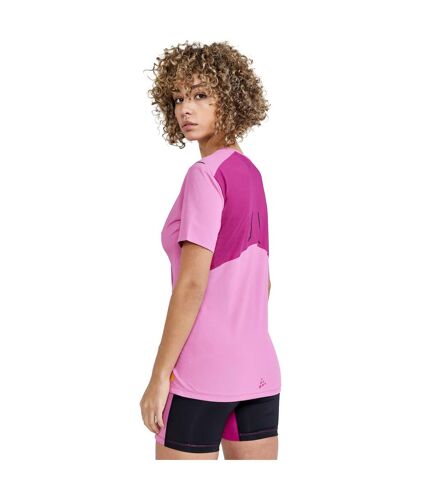 Craft Womens/Ladies Pro Hypervent T-Shirt (Camellia Purple) - UTUB856