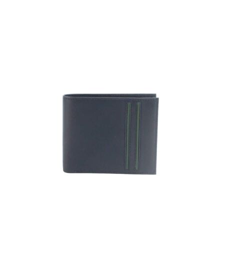 Eastern Counties Leather - Porte-cartes CARTER (Bleu marine / Vert) (Taille unique) - UTEL365