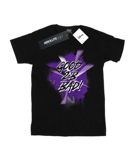Disney Femme/Ladies The Descendants Good 2B Bad Cotton Boyfriend T-Shirt (Noir) - UTBI20101