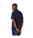 Mens placement cotton t-shirt navy Burton